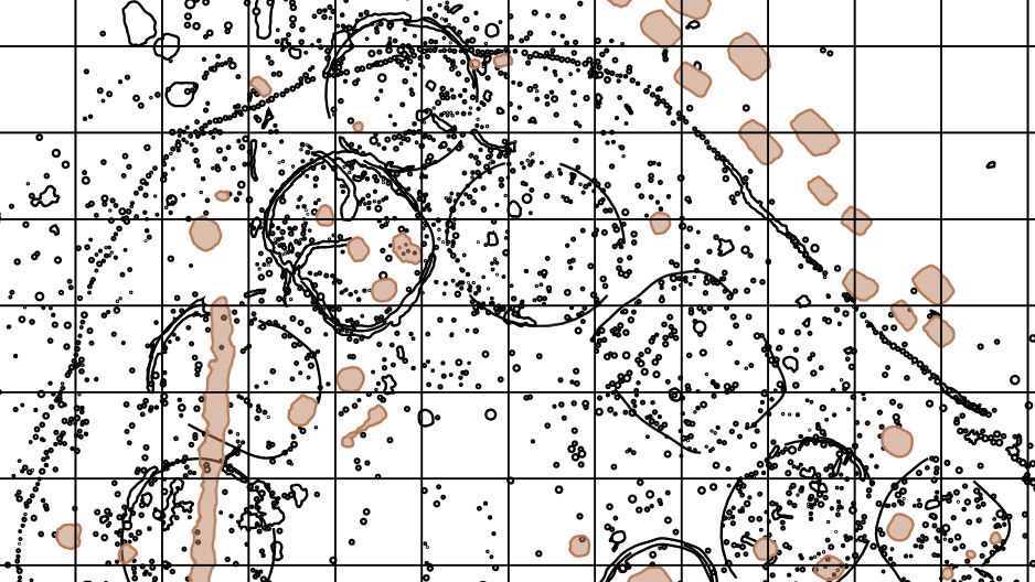 Dig map