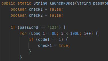 Java code