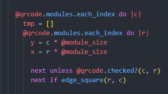 Ruby on Rails code