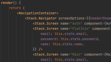 React code